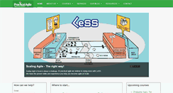 Desktop Screenshot of practical-agile.com